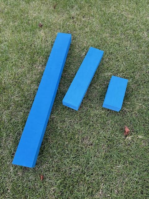 Add-On Medium Blue Brick Blocks
