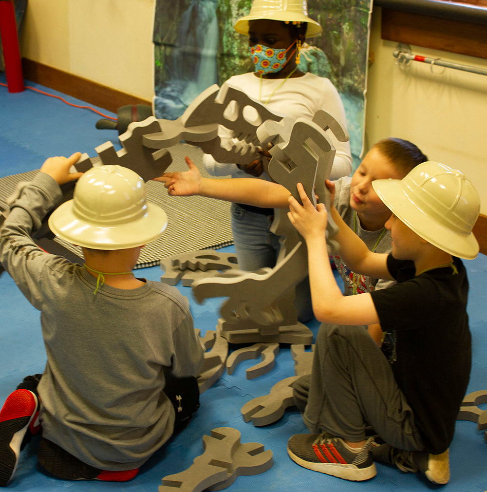 Large Gray Dino Bones