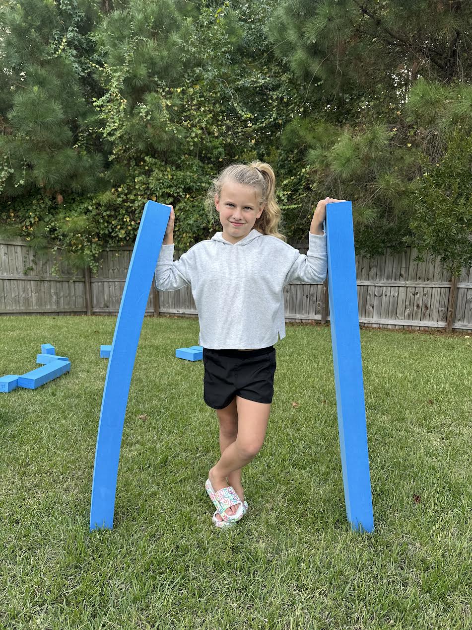 Add-On Large Blue Brick Blocks