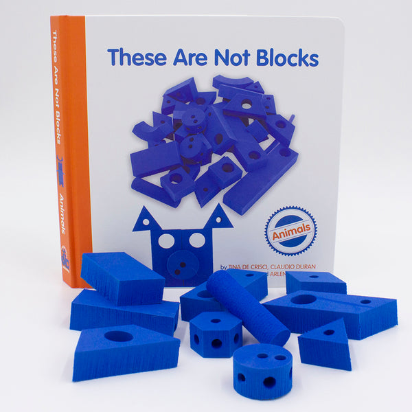 These Are Not Blocks - Animals Book