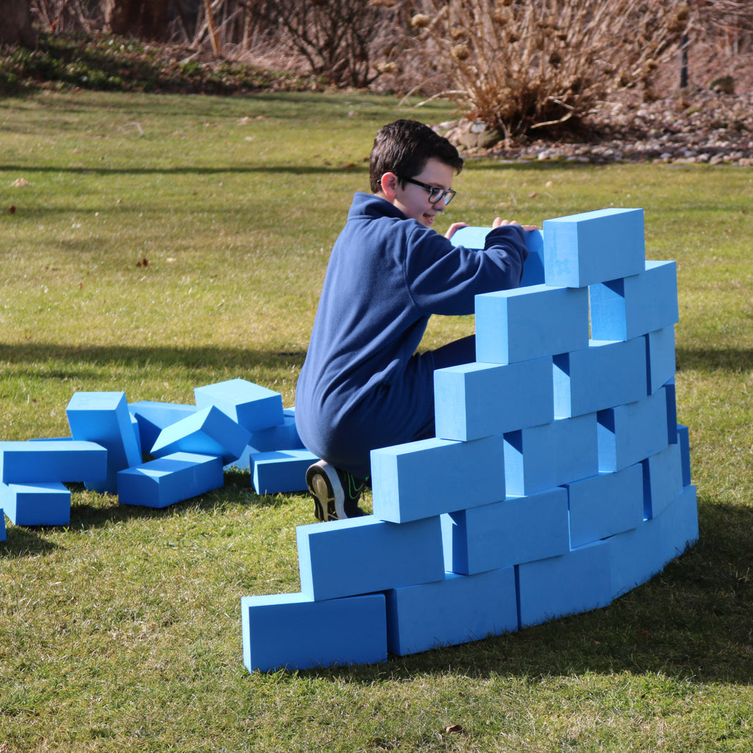 Blueo Block Blue Brick Building Blocks – Imagination Playground